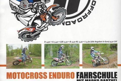 Motocross und Enduro Trainingsheft